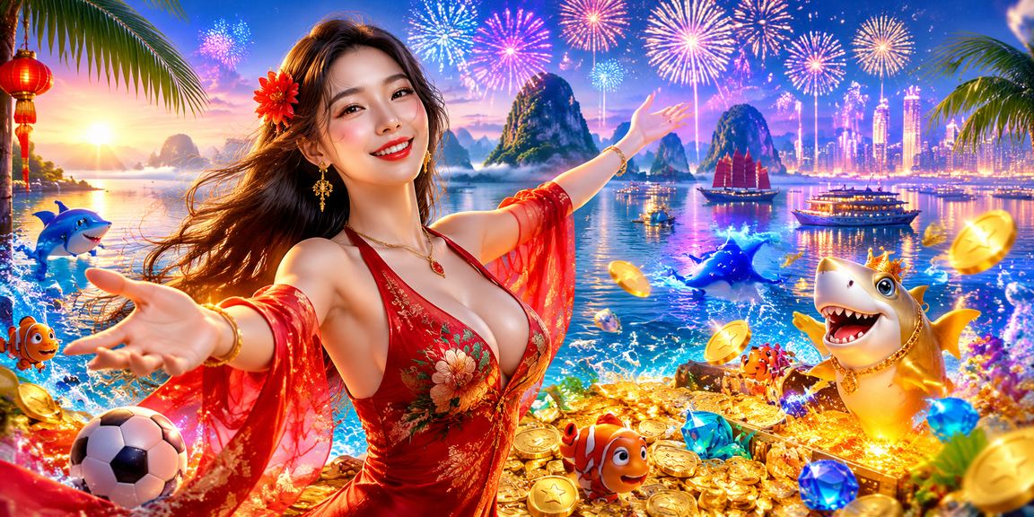 Cảnh Hạ Long Bay rực rỡ với không khí lễ hội casino và jackpot trực tuyến đặc sắc tại 7700